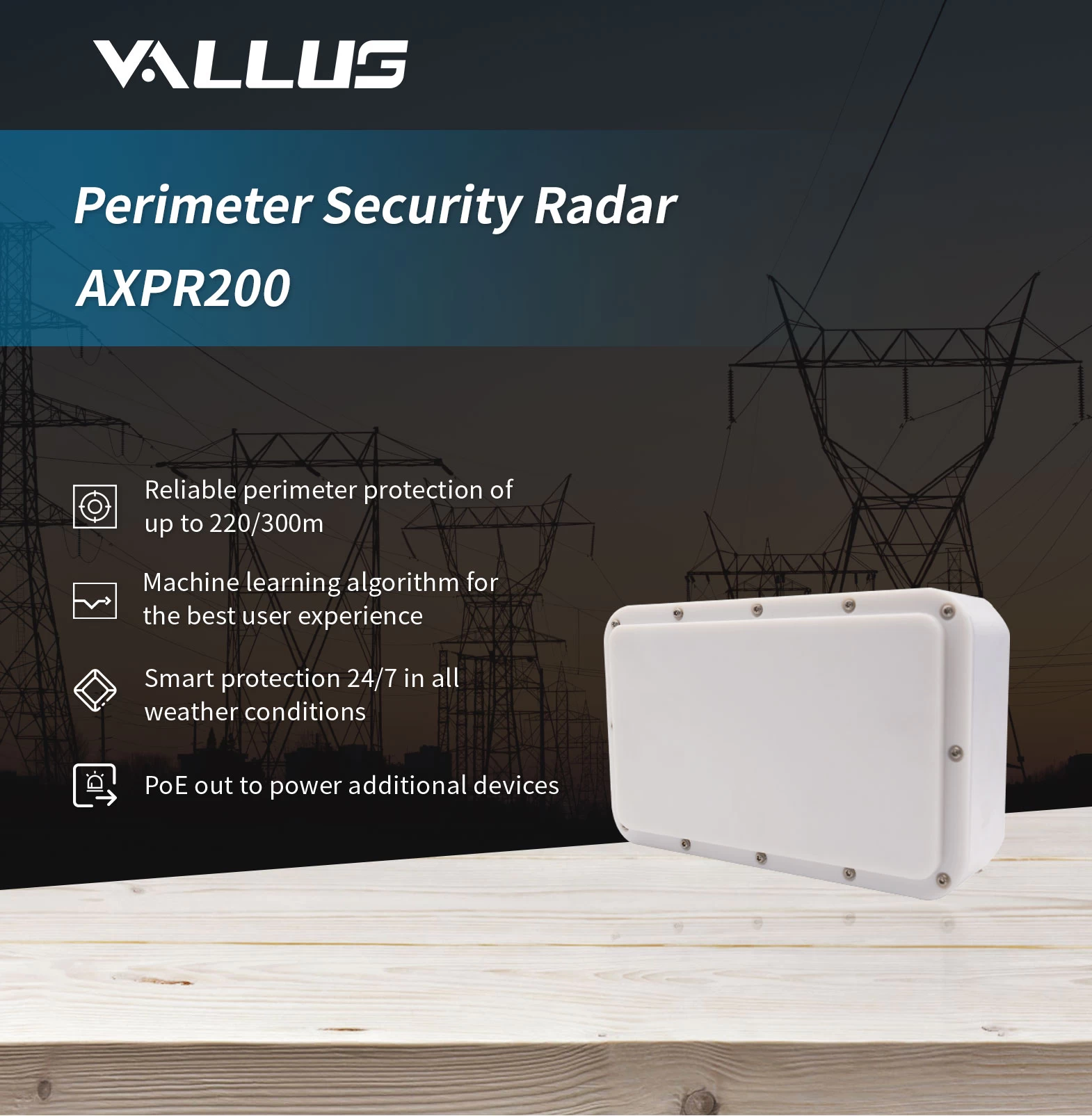 Perimeter Security Radar AXPR200 - Perimeter Security - 1